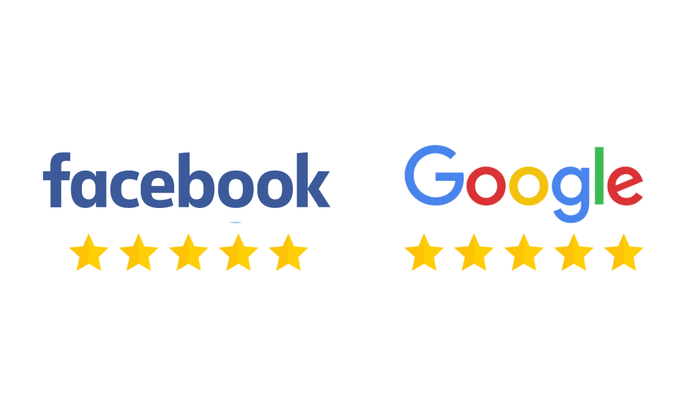 google und facebook logo